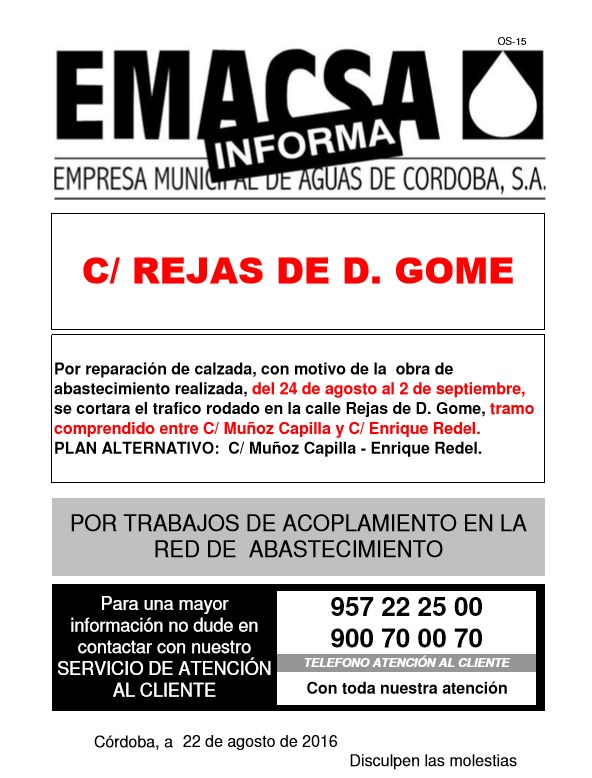 REJAS DE D. GOMEIII